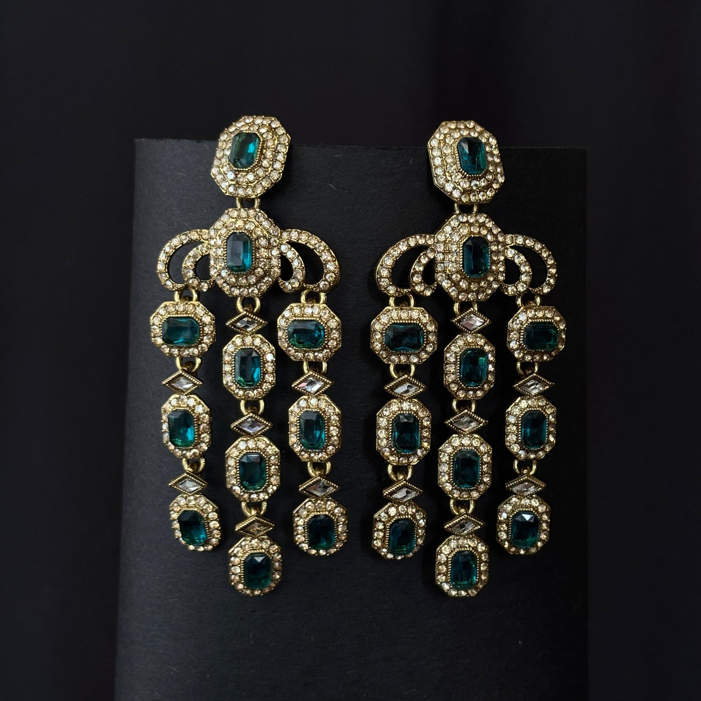 Drop Crystal Earrings