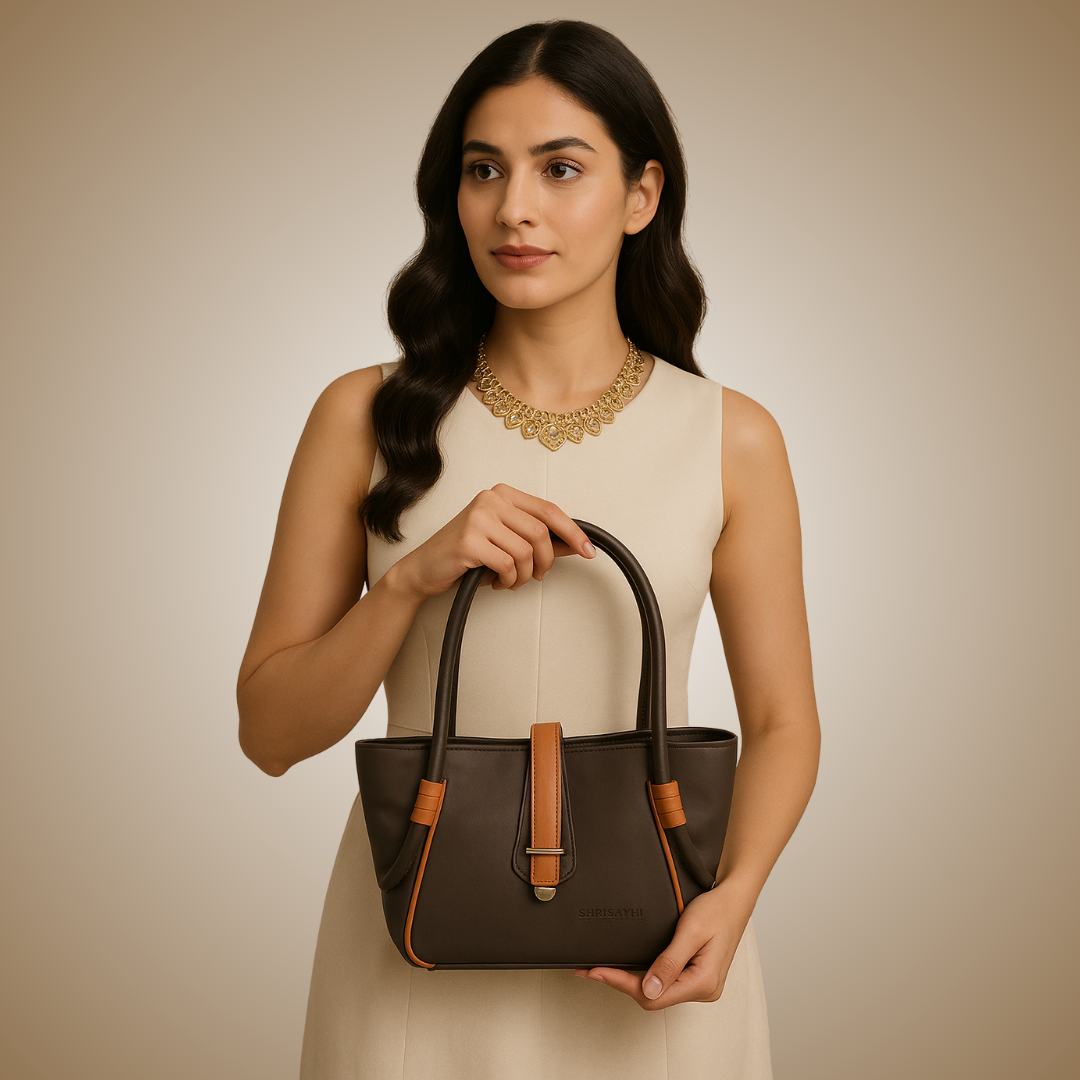 Oval Bag- Flap Closure