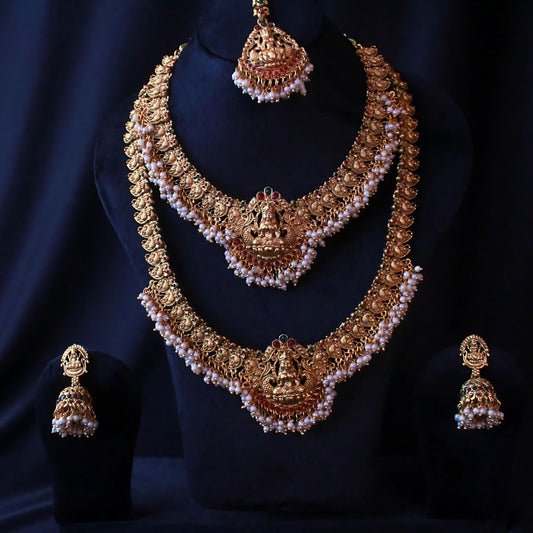 Antique South Indian Lakshmi Haram
