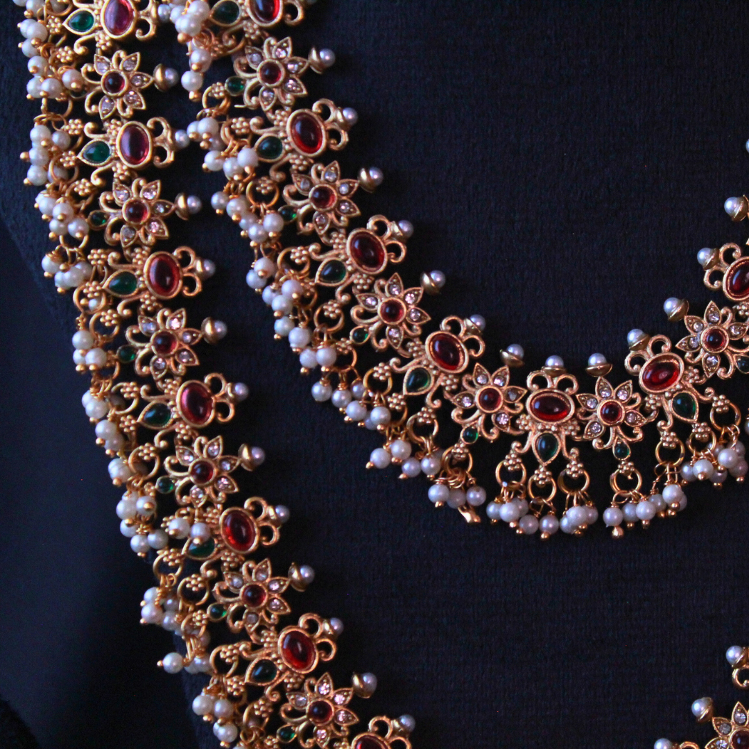 Shrisakhi Guttapusalu Neck Set