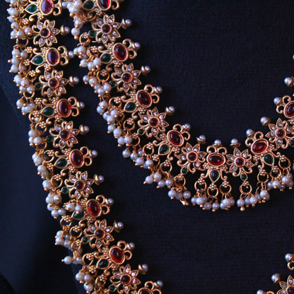 Shrisakhi Guttapusalu Neck Set