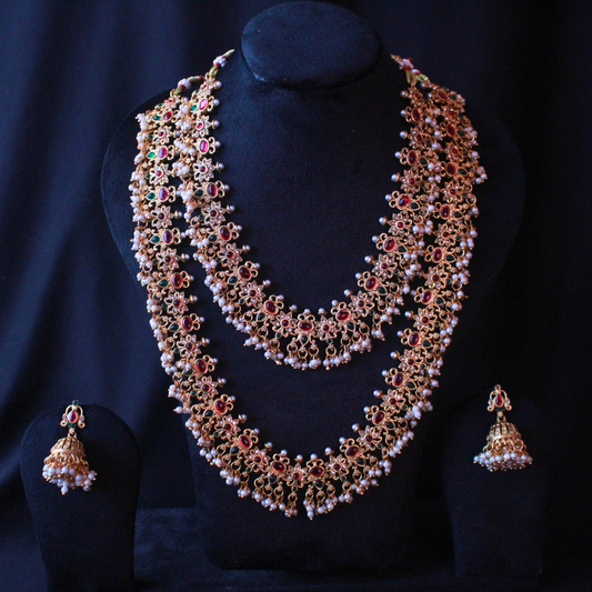 Shrisakhi Guttapusalu Neck Set