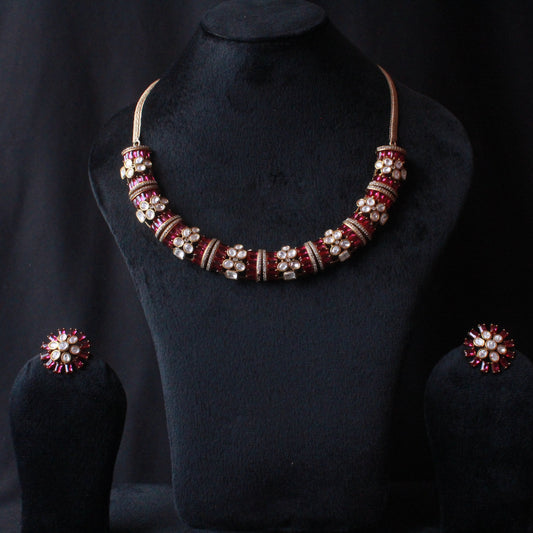 Elegant Choker Set AD