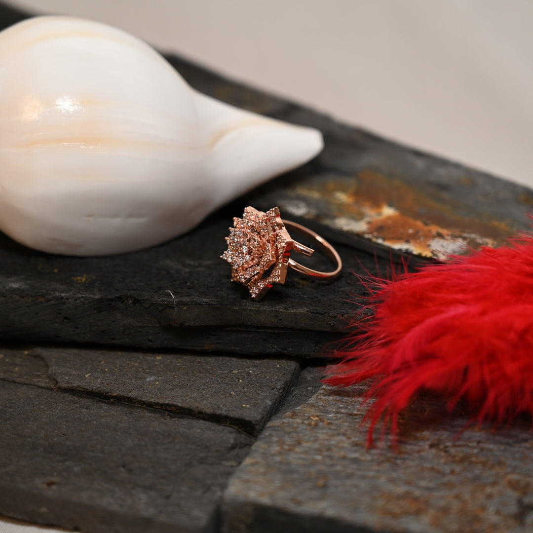 Rose ad stud Necklace